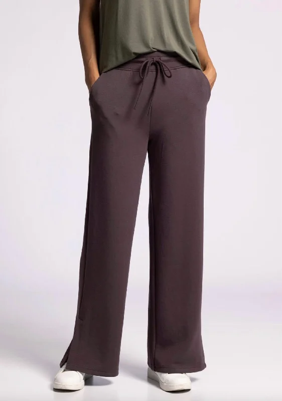 Quality Driven Apparel Layne Pants In Raisin