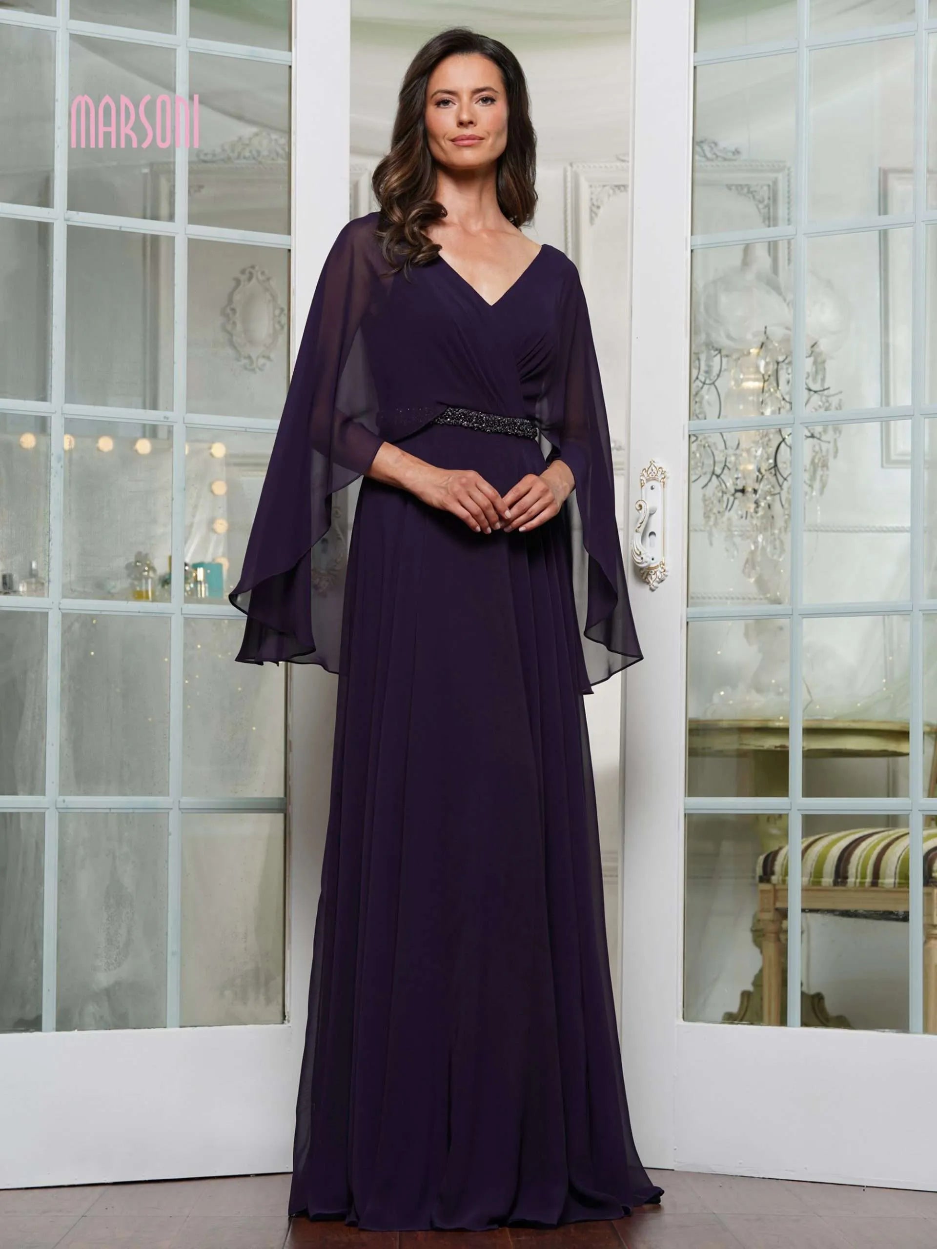 Workwear Fashion for Women MARSONI BY COLORS MV1350 Dress