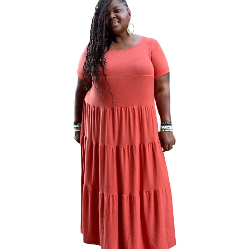 Designer Wear On Sale Women's Plus Size Fit & Flare Plus Size Maxi Dress