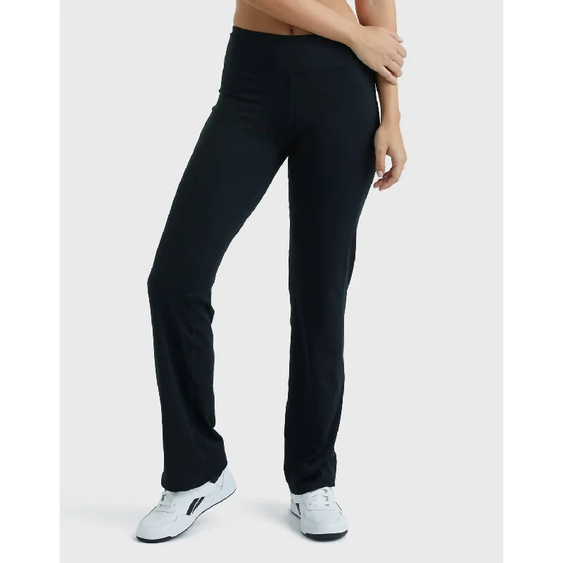 High End Designer Brands Discount Yoga Work Pants In Black