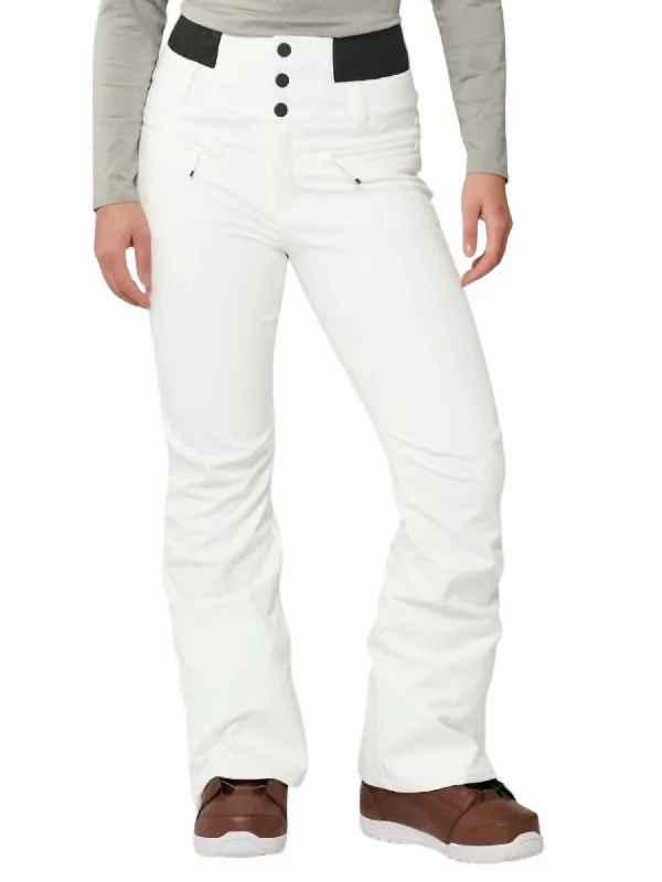 Special Offer Women's Rising High Pant Snow Pant In Wbb1- Bright White