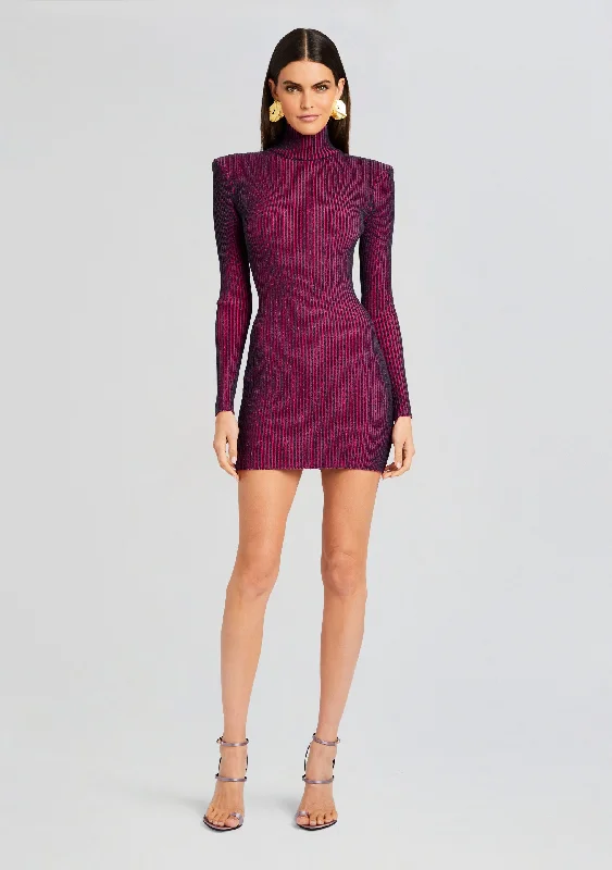 Versatile Wardrobe Essentials Moda Rib Knit Mini Dress