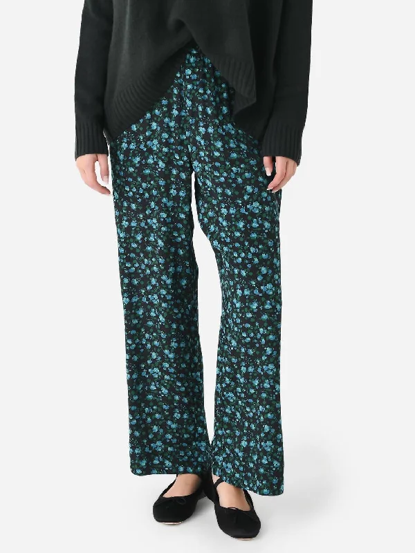 Chic Outfits Leona Pant In Blue Larkspur