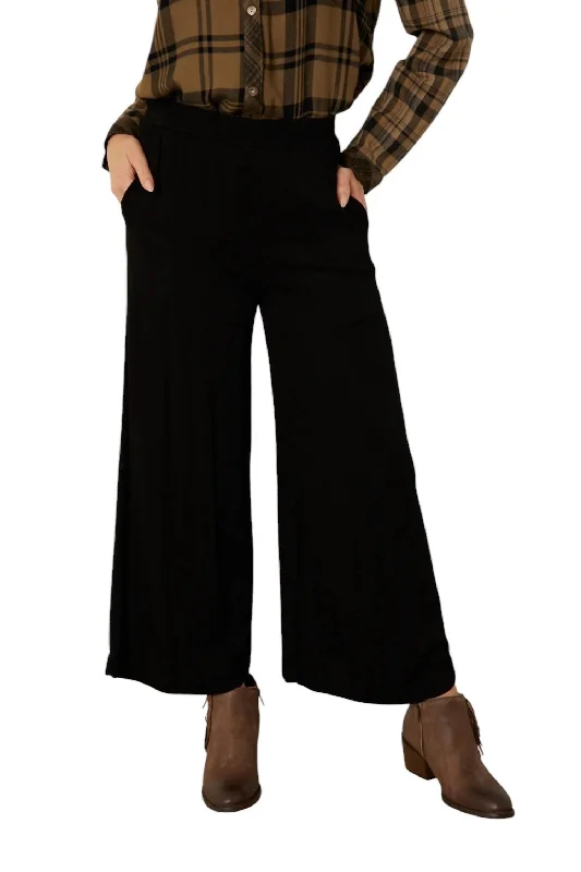 Additional Time-Limited Offers Better Days Wide Leg Pants In Black