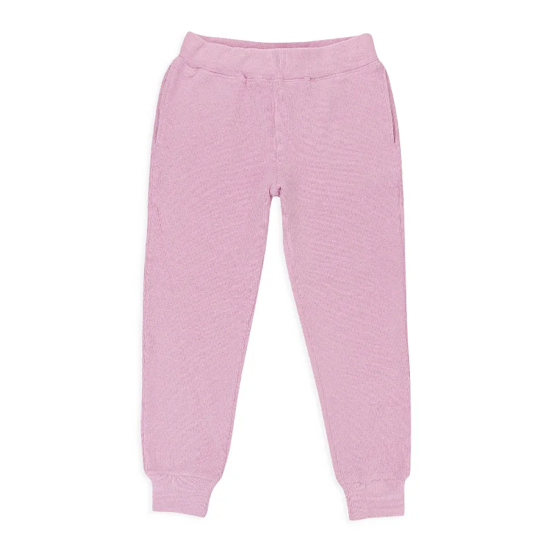 Lighten Up With Nordic Styles CALLIPYGIAN RIB SANDY PINK WOMEN'S JOGGERS & SWEATPANTS