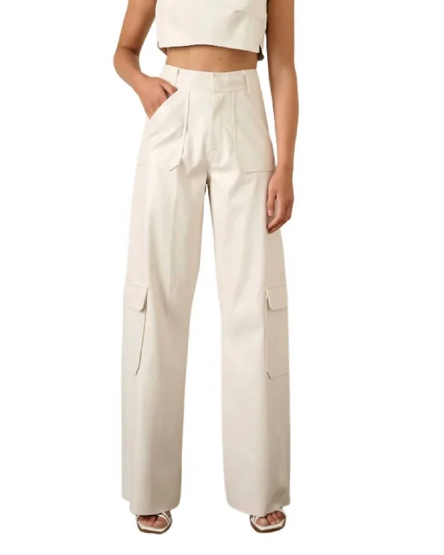 Low Price Special Kure Trousers In Pearl