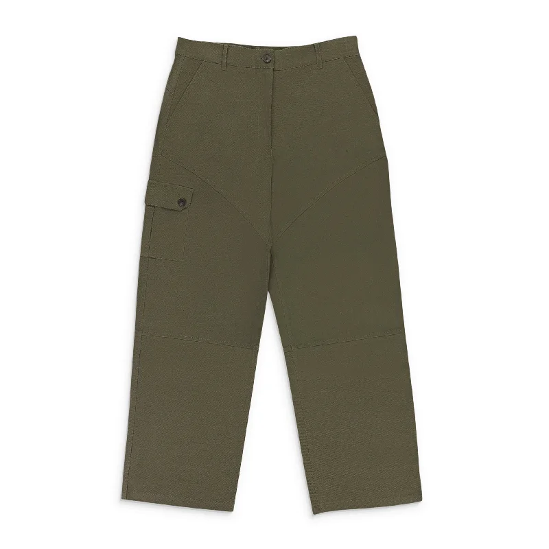 Mid Season Sale CALLIPYGIAN YOKE GREEN CARGO PANTS