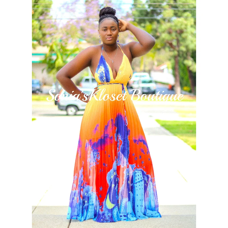 Final Sale SHOOTING STAR MAXI DRESS