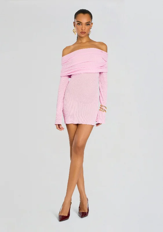 Quality Wear Galli Rib Knit Mini Dress