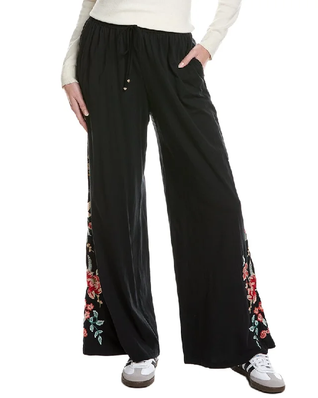 Trend Forward Women's Wear Johhny Was Wide Leg Knit Pant