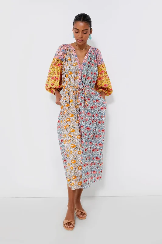 Evening Looks Multi Delilah Midi Dress