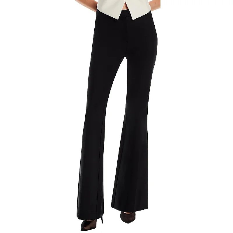 Unbeatable Prices Womens High Rise Flare Dress Pants