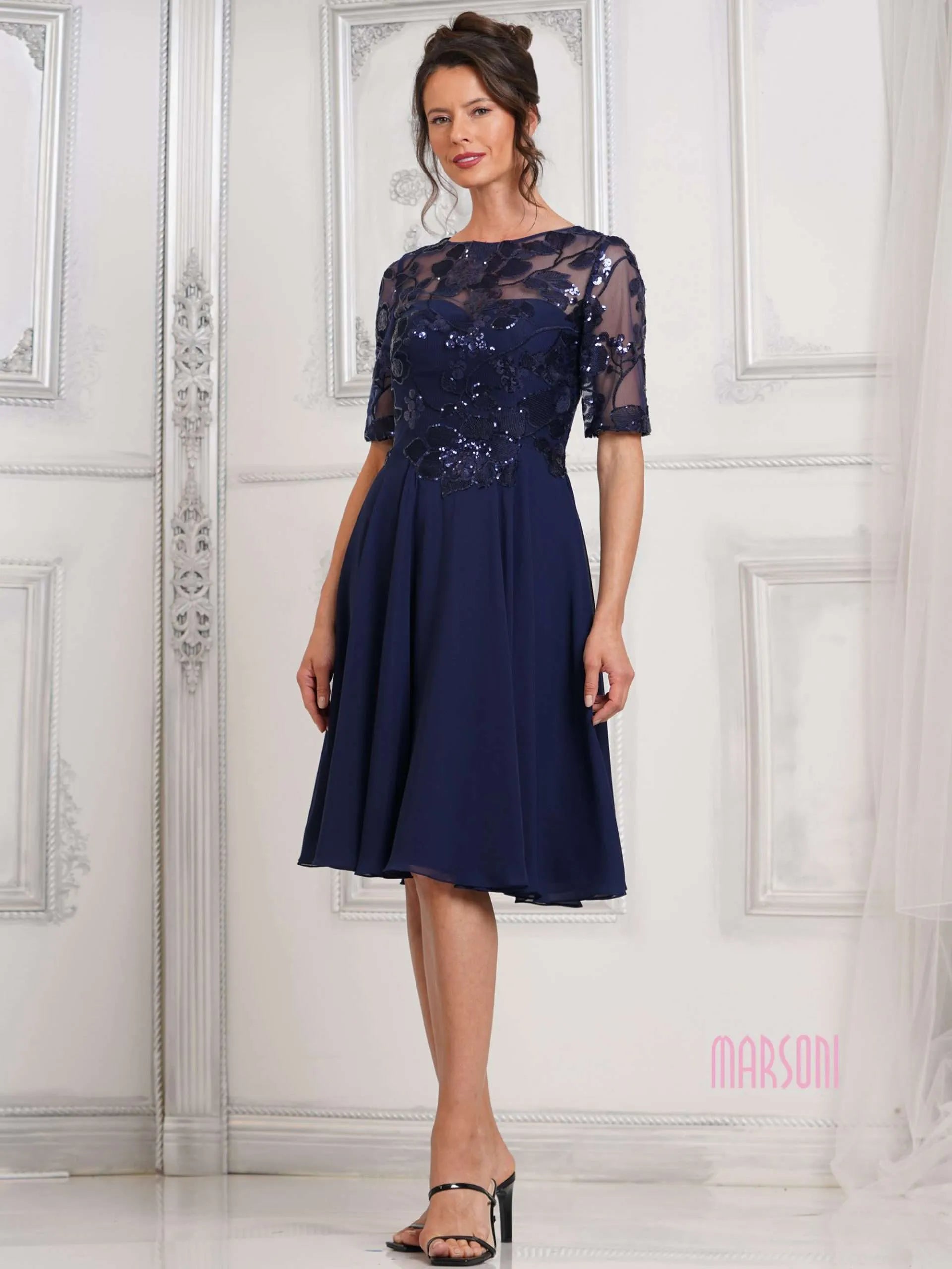 Vibrant Prints MARSONI BY COLORS M286S Dress