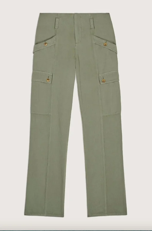 Fresh Styles, Fresh Deals Women's Pantalon Dada Pants In Khaki Sage