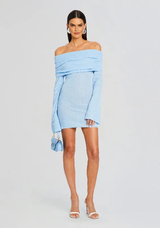 Clearance Event Galli Rib Knit Mini Dress