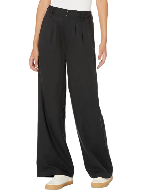 Style Without Limits Harlow Wide Leg Pants In Black