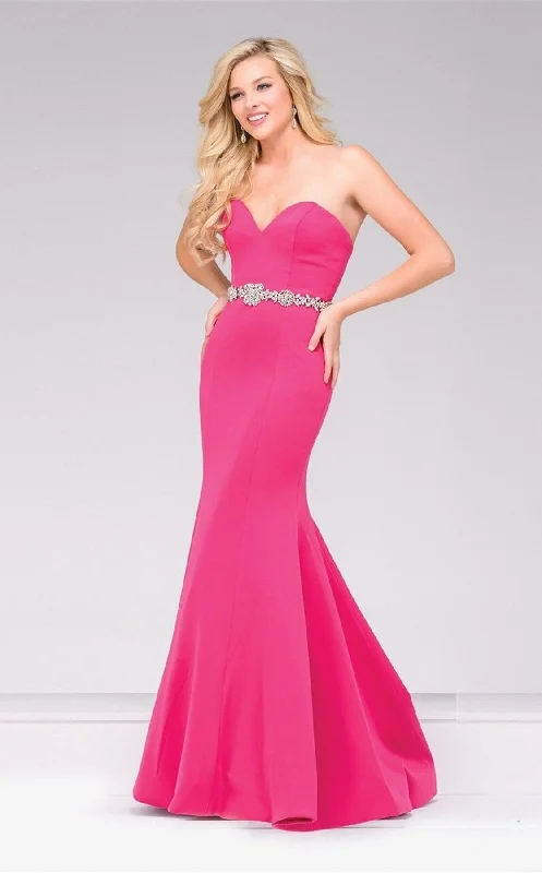 Explore What's New Jovani 34010 Strapless Long Formal Prom Dress