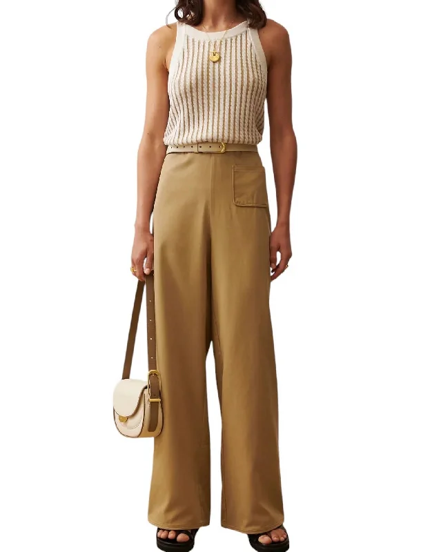 Limited Time Special Offer The Lusia Pants In Hazel