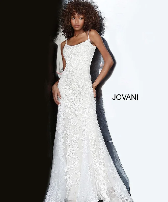 Versatile Style Wardrobe Jovani 00862 Spaghetti Straps Long Prom Dress