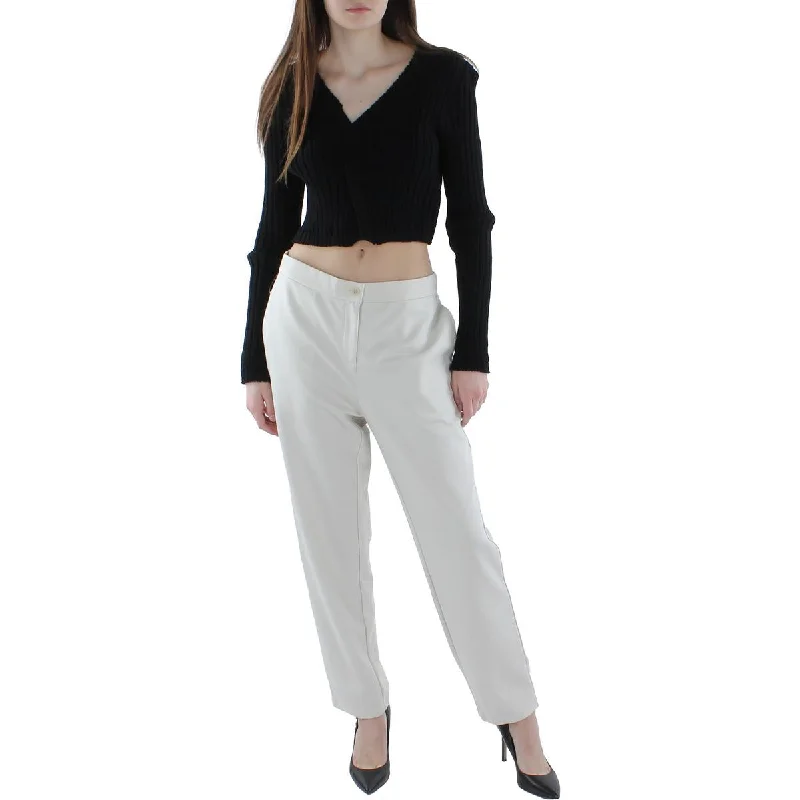 Daily Essentials Womens High Rise Ankle Pants