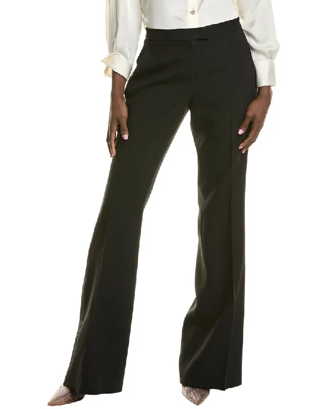 Cutting Edge Fashion Michael Kors Sable Haylee Tuxedo Silk & Wool-Blend Pant