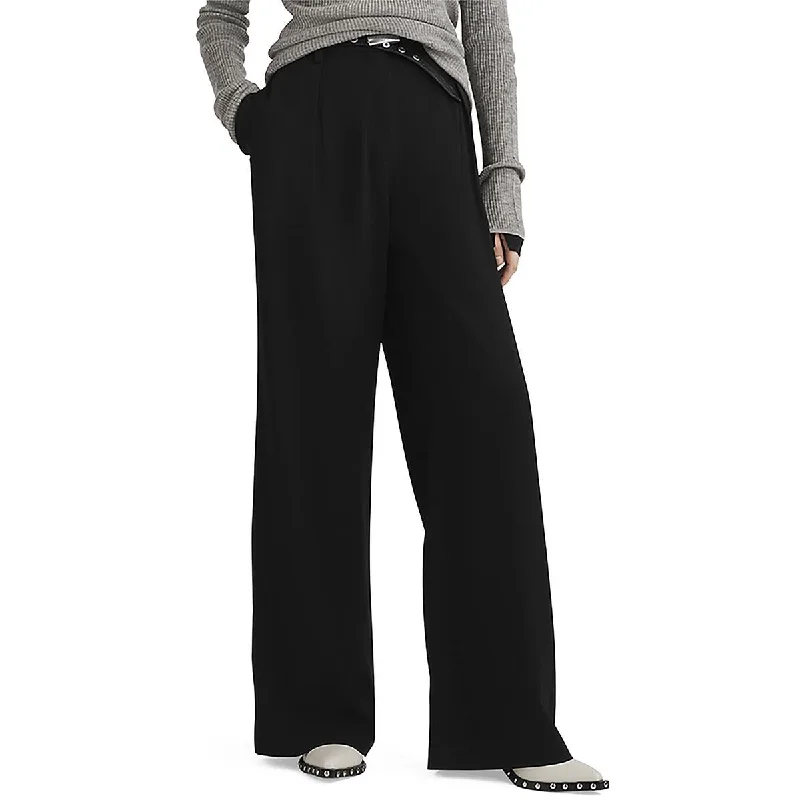 Seasonal Fashion Womens Wide Leg High Wasted Wide Leg Pants