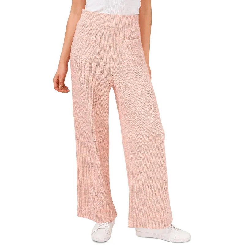 New Season Fashion Preview Whistful Daydream Womens High Rise Ribbed Knit Flared Pants