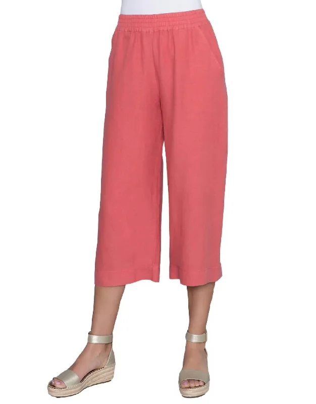 Effortless Style, Endless Impact City Pants In Berry