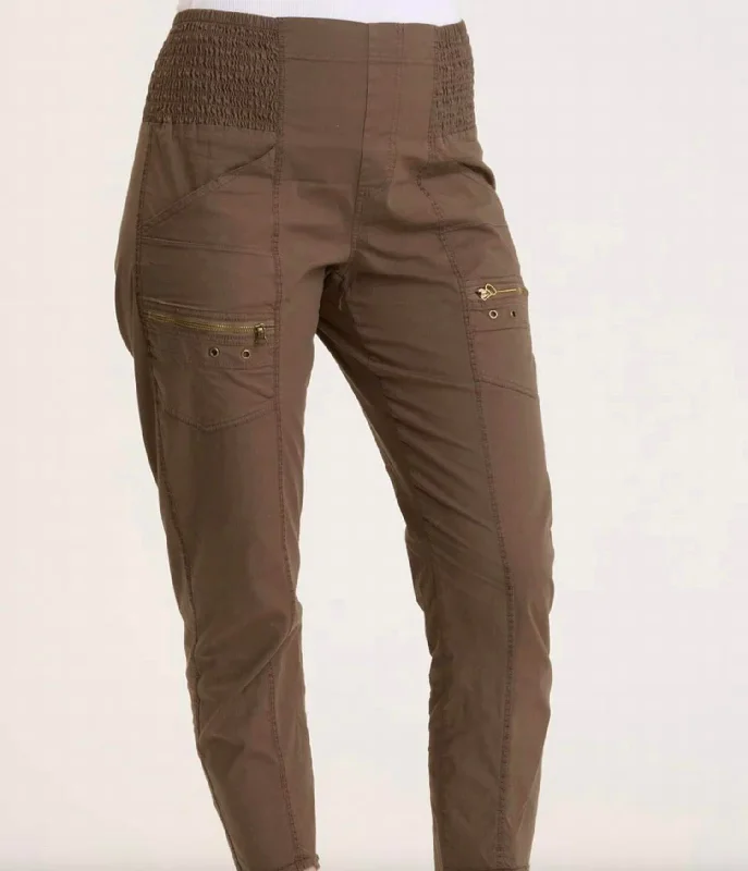 Final Sale Acker Slim Pant In Deep Fern