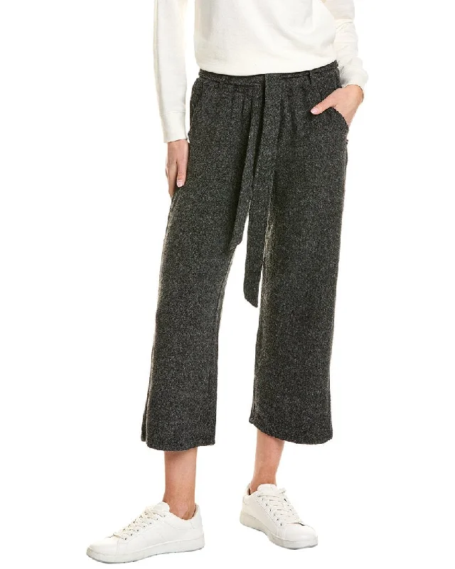 Trend Setting Threads Sol Angeles Brushed Boucle Crop Tie Pant