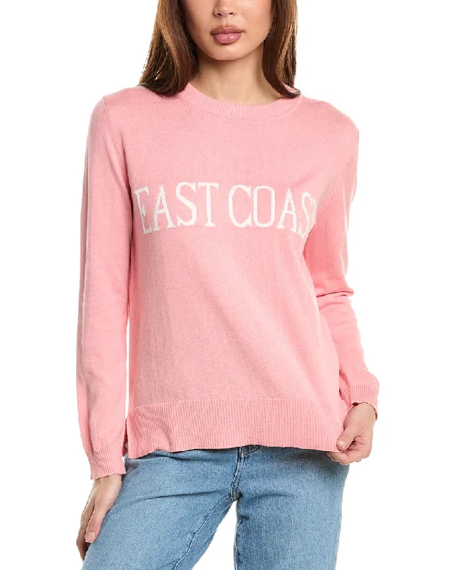 Ride The Style Wave Hannah Rose East Coast Cashmere-Blend Pullover