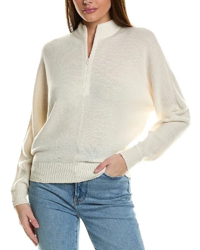 Comfort Meets Fashion Theory Shaped Half Zip Pullover