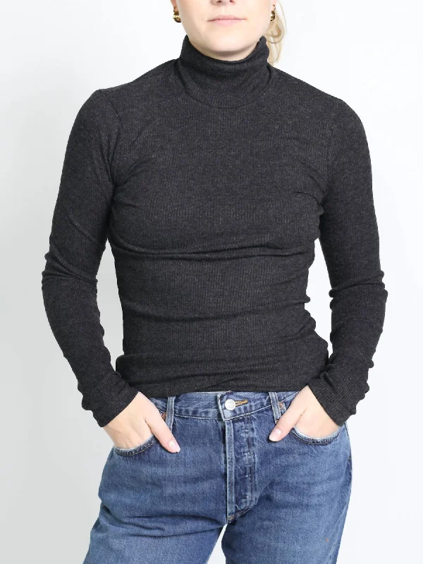 Explore What's New Pascale Turtleneck Sweater In Gray