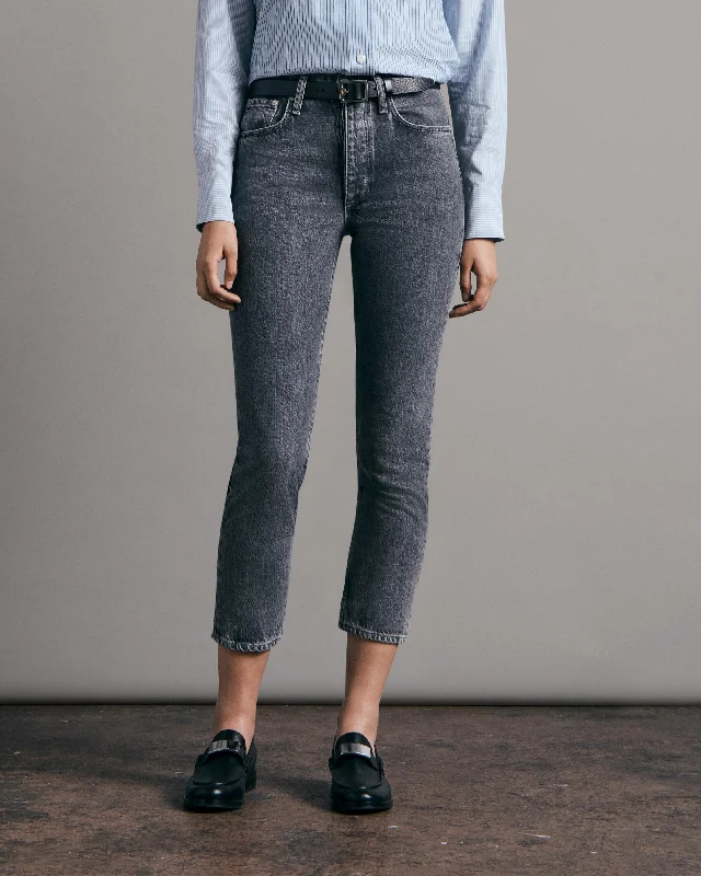 Seasonal Picks Nina High-Rise Ankle Cigarette Jeans