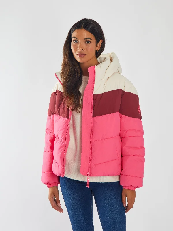 All Season Basics Discount Afta Jacket Pink Multi