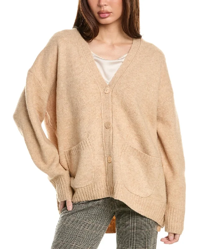 Pastel Styles Labiz Wool-Blend Cardigan