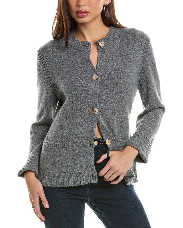 All Season Fashion Collection Hannah Rose Wool & Cashmere-Blend Cardigan