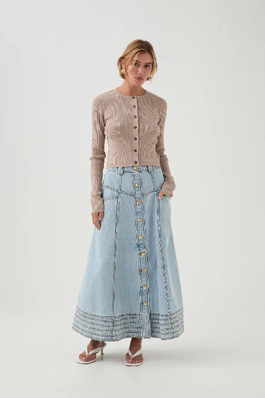 Wardrobe Update Coast Denim Midi Skirt