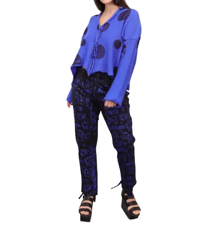 Limited Stock, Big Discounts Cardi B Cardigan In Cobalt