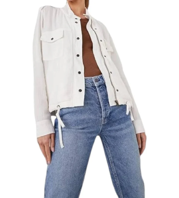 Limited Time Offers Collins Jacket In White