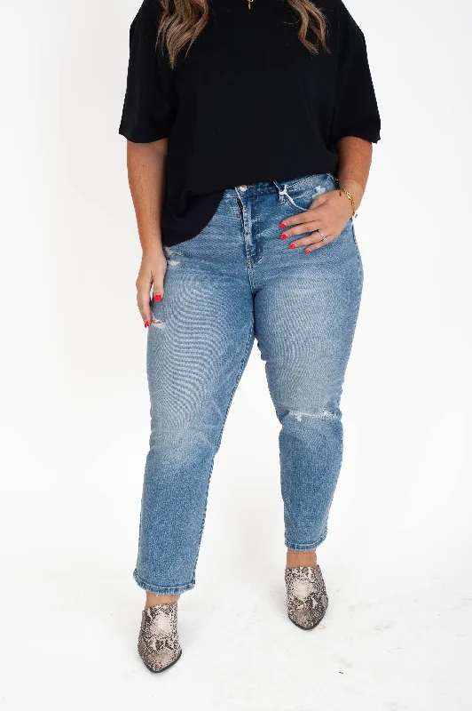 Flash Sale, Don't Miss Blink High Rise Straight Jeans