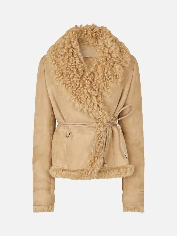 Seasonal Sale Moss Jacket in Light Beige