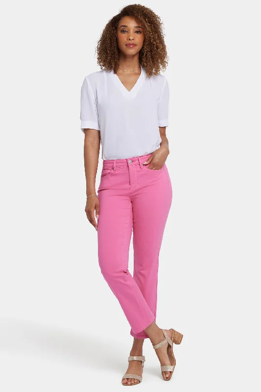 Save Big Sheri Slim Ankle Jeans - Honeysuckle