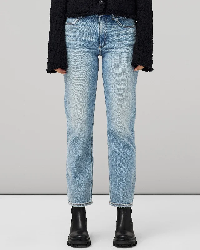 Fashion Sale Harlow Mid-Rise Straight Jeans