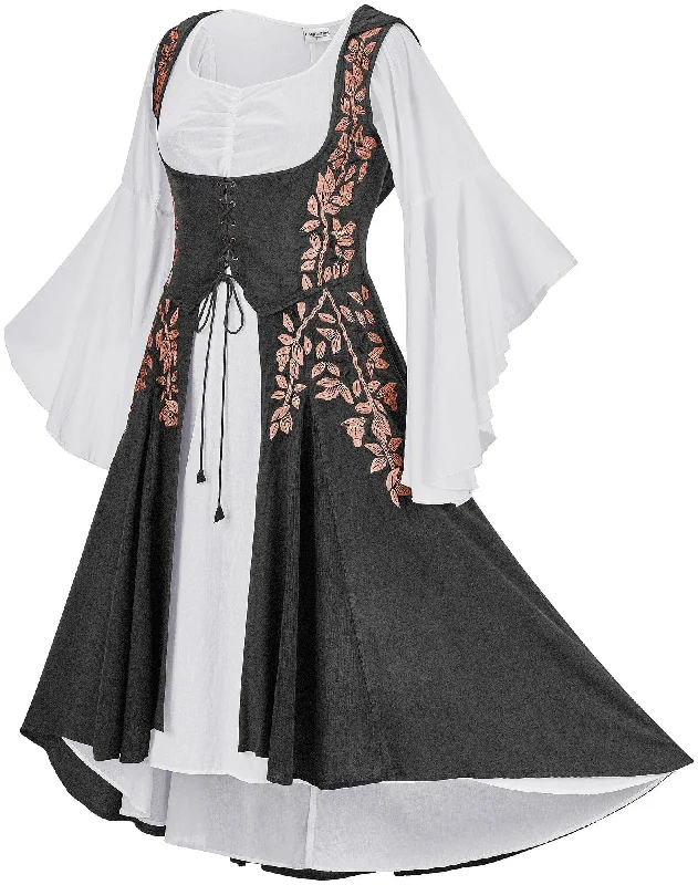 Trendy And Individual Women's Fashion Tauriel Maxi Set Limited Edition Storm Gray