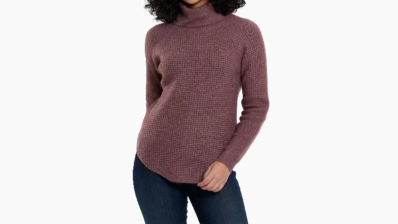 Budget Saver Sienna Sweater In Alpenrose