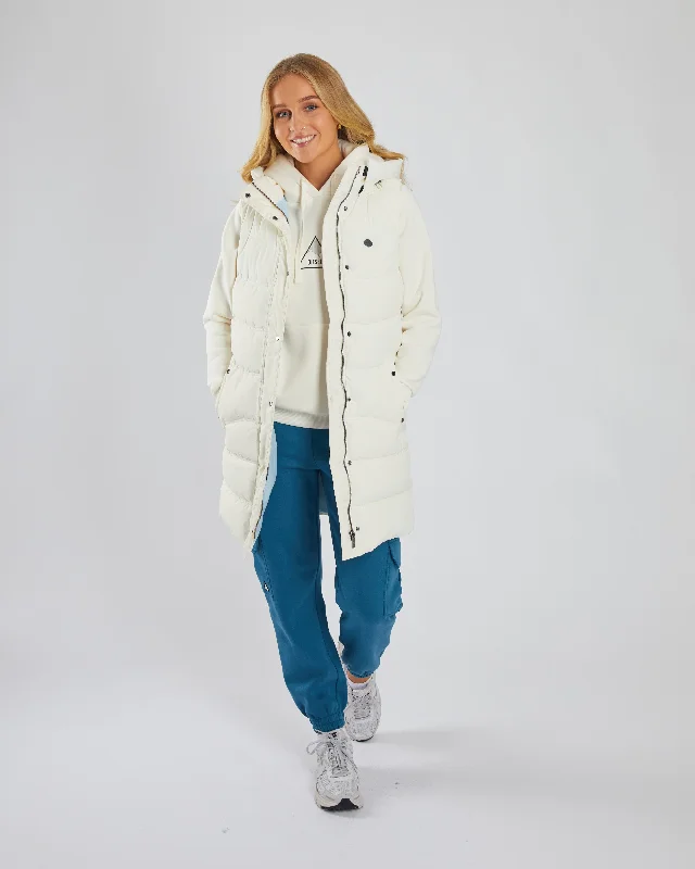 Feminine Soft - Hued Styles Bena Gilet Powder White