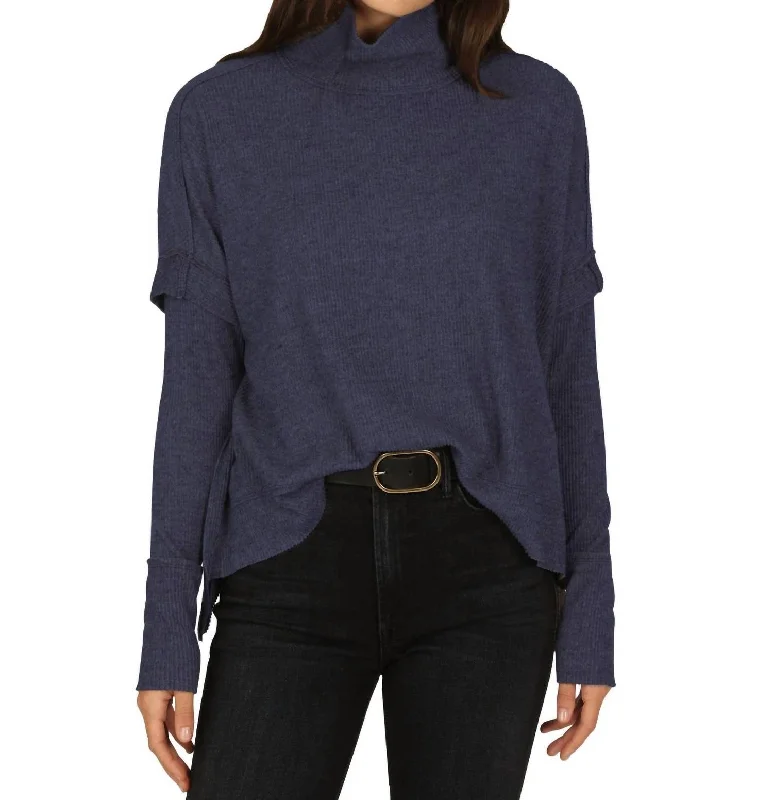 Limited Stock, Big Sale Whitney Pullover In Midnight Blue