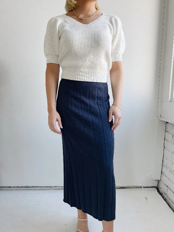 Save Big The Margot Skirt- Navy