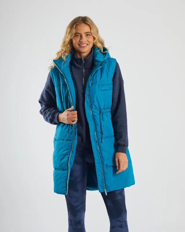 Chic Trends Unveiled Brid Gilet Marine Teal